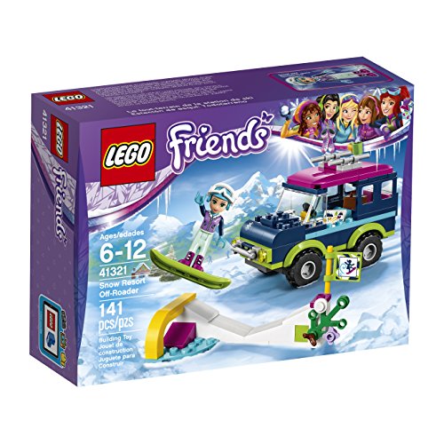 Book Cover LEGO Friends Snow Resort Off-Roader 41321 Building Kit (141 Piece)