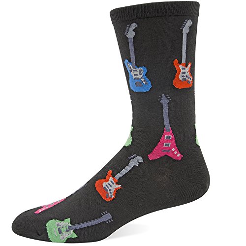 Hot Sox Men's Novelty Classic Man Crew Socks