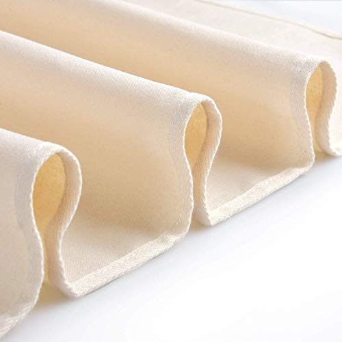 Orblue Baker's Couche and Proofing Cloth, 100% Cotton Fabric for Bread Dough Baking, Shaping Tool for Baguettes, Loaves, Ciabatta, 24 x 36 Inches