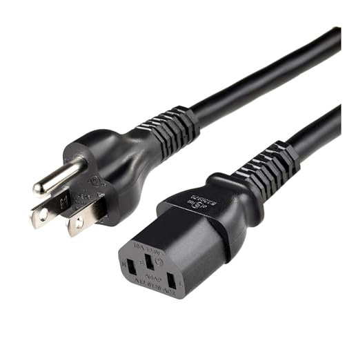 AmazonBasics Power Cord, 25', Black
