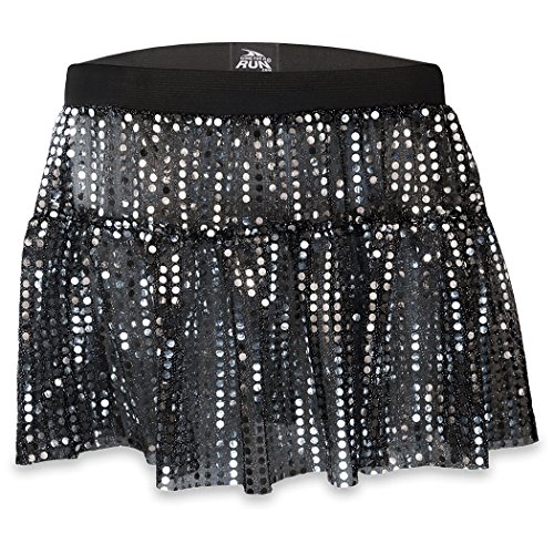 Gone For a Run Running Costume Tutu Skirt Glitter Sequined Tutu