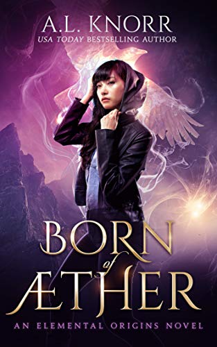 Book Cover Born of Aether: An Asian Fantasy & Elemental Origins Novel (Elemental Origins Series Book 4)