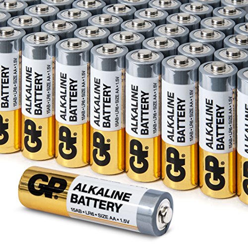 Value Pack de AA Batterie en GP | Haute Performance 1.5 V Piles Alcalines AA (boîte de 48)