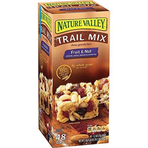 Book Cover Nature Valley Fruit & Nut Chewy Trail Mix Granola Bars (48 ct.)