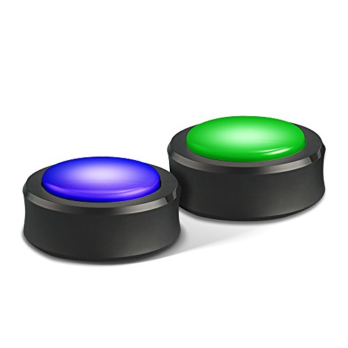 Book Cover Echo Buttons (2 buttons per pack) - A fun companion for your Echo