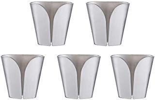KES Self Adhesive Dish Towel Holder Hand Towel Hook Rack Hanger Ring RUSTPROOF Stainless Steel Brushed Finish 5 PCS, AH7201-2-P5