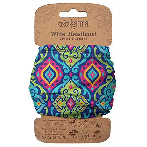 Karma Gifts, Spanish Blue Wide Headband