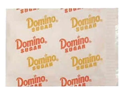 Domino Premium Pure Cane Granulated Sugar Packets - Bulk Box of 2000 Packets