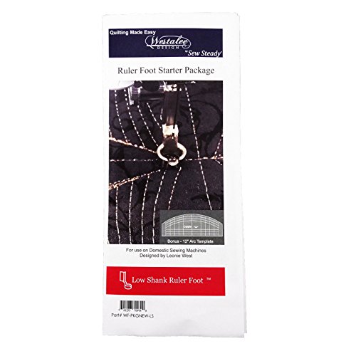 Westalee Design/Sew Steady Ruler Foot Starter Package Low Shank