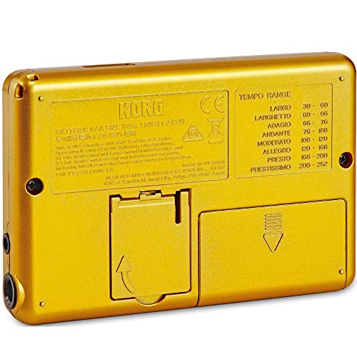 Korg TM-50Â GD Tuner/Metronome Gold