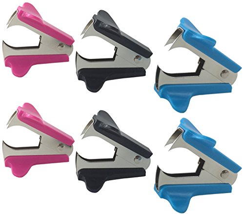 Book Cover Clipco Staple Remover (6-Pack) (Assorted Colors)