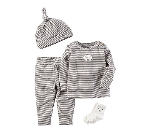 Carter's Baby 4 Piece Elephant Take Me Home Set