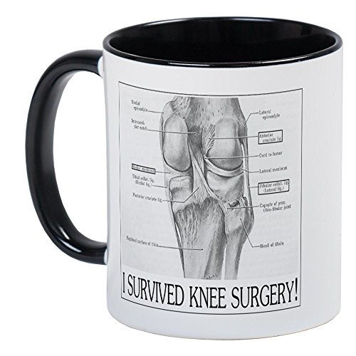 CafePress - I Survived Knee Surgery! Mug - Unique Coffee Mug, Coffee Cup