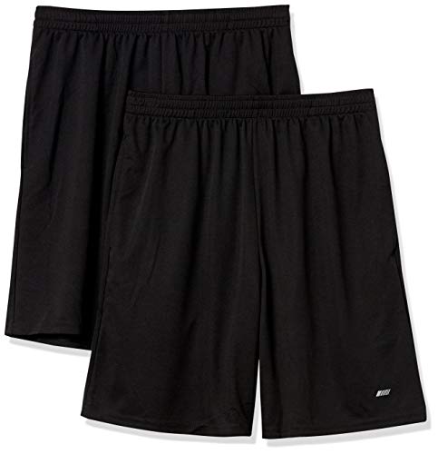 Book Cover Amazon Essentials Menâ€™s 2-Pack Loose-Fit Performance Shorts