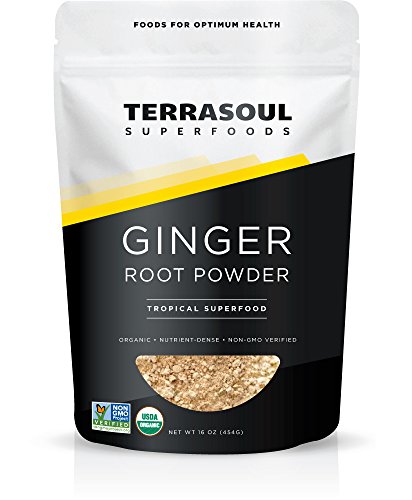 Book Cover Terrasoul Superfoods Organic Ginger Powder, 1 Pound