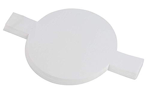 Juvale Parchment Paper - 100 Sheets 9" Precut Non Stick Parchment Paper Sheets for Baking Cakes, Cooking, Dutch Oven, Air Fryer Liners â€“ Round with Easy Lift Tab, White