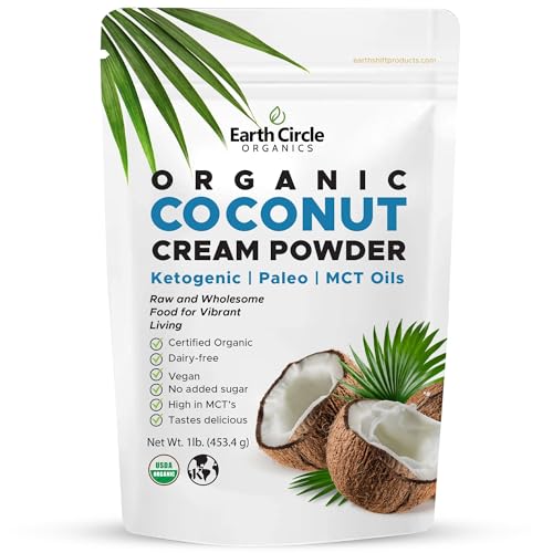 Earth Circle Organics Coconut Cream Powder 1 lb