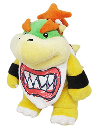 Book Cover Little Buddy Super Mario All Star Collection 1424 Bowser Jr. Stuffed Plush, 8