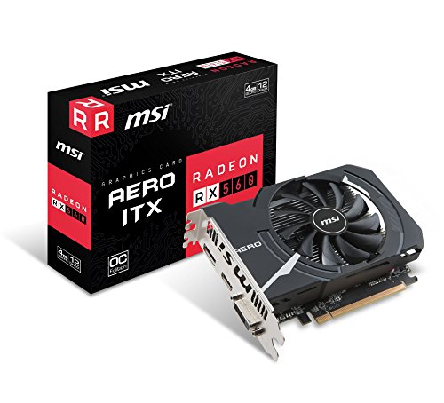 MSI Gaming Radeon RX 560 128-bit 4GB GDDR5 DirectX 12 VR Ready CFX Graphcis Card (RX 560 AERO ITX 4G OC)