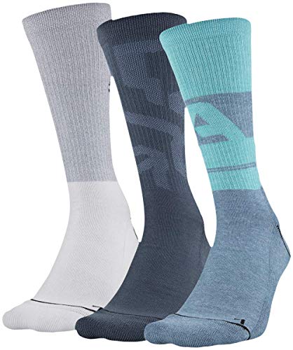 Under Armour Adult Phenom Graphic Crew Socks, 3-Pairs