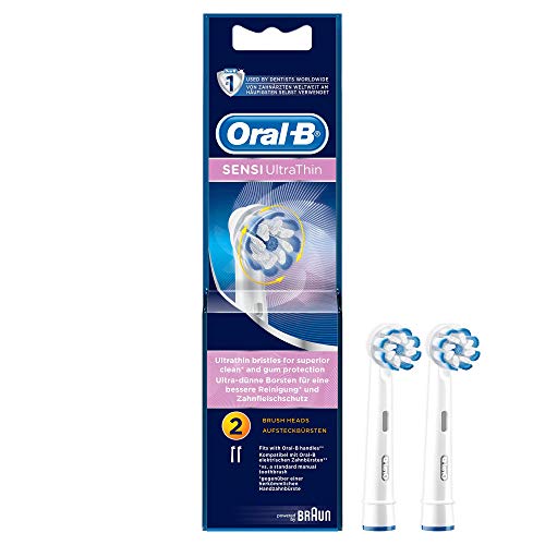 Oral-B Sensi Ultrathin Toothbrush Head, Pack of 2 Counts