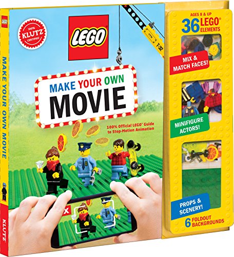 Book Cover Klutz KLZ813720 Lego Make Your Own Movie, Multicolored
