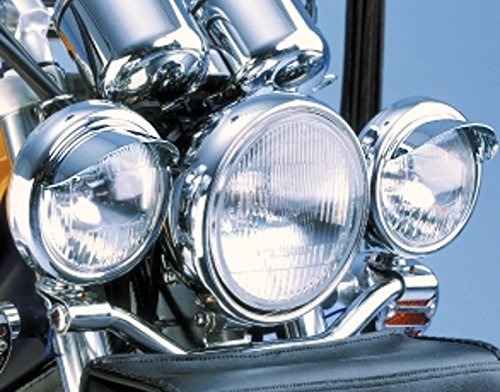i5 11,4 cm Chrome spot visières pour Honda Kawasaki Suzuki Yamaha Harley