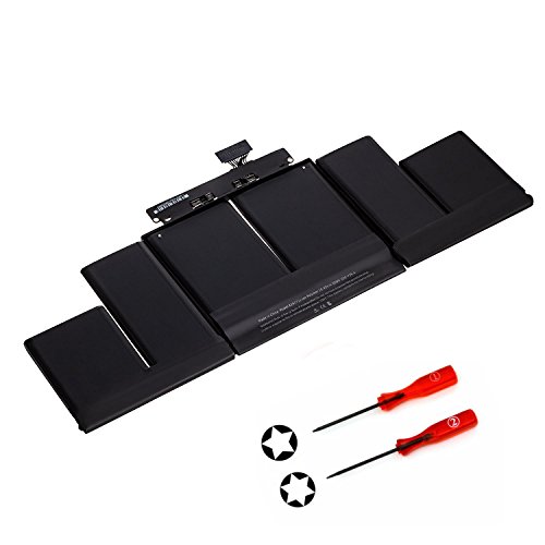 HUSAN Replacement Laptop Battery for Apple MacBook Retina Pro 15" A1417 A1398(2012 Early-2013 Version), ME665LL/A ME664LL/A MC975LL/A MC976LL/A MD831LL/A