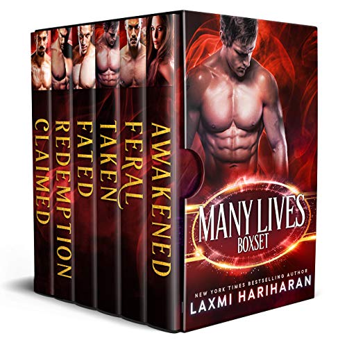 Book Cover Many Lives Complete Series Box Set: Shifters, Immortals and Vampires, Paranormal Romance