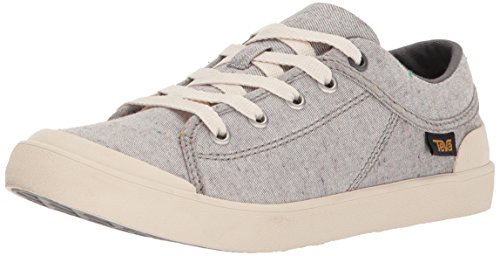 Teva Womens Unisex-Adult W Freewheel Slubby Canvas Sneaker