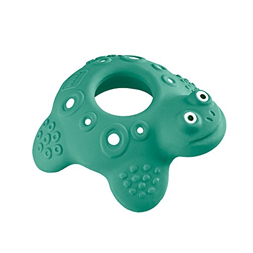 MAM â€˜Friendsâ€™ Collection Teething Toys, Bob The Turtle 100% Natural Rubber Developmental Teether Toys, Baby Toys, 5+ Months, Unisex, 1-Count, Green