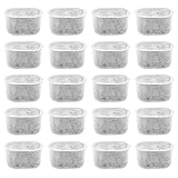 Eco-Fused Replacement Charcoal Water Filter Compatible with Keurig 2.0 Models - 20 Pack - Extra Fine Grain - Fine Mesh Material - Long Lasting - for Improved Coffee Taste - Easy to Replace