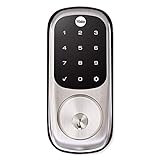 Yale Assure Lock with Zigbee - Smart Touchscreen Keypad Deadbolt - Works with Xfinity Home, Amazon Echo Show, Amazon Echo Plus and More - Satin Nickel