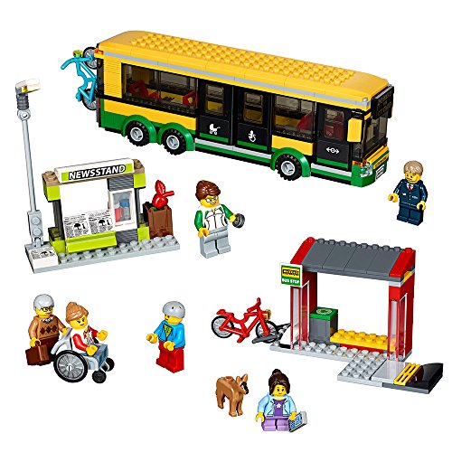 Book Cover LEGO City Town Bus Station 60154 Building Kit (337 Piece)