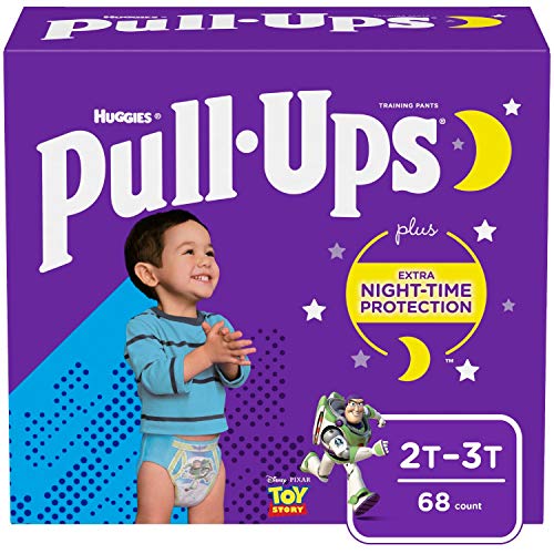 Pull-Ups Night-Time Boys' Training Pants, 2T-3T, 68 Ct