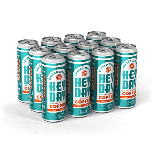 HEYDAY | Cold-Brew Coffee | Chocolate | Fair Trade Certified | Non-GMO | 11oz (12 Count)