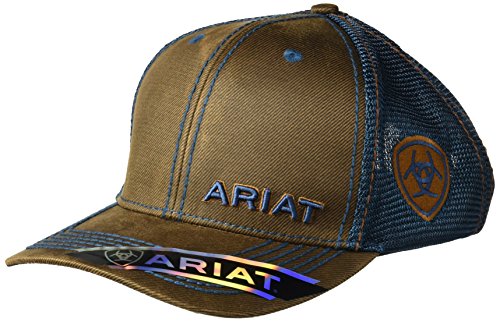 ARIAT Men's Oil Blue Mesh Cap