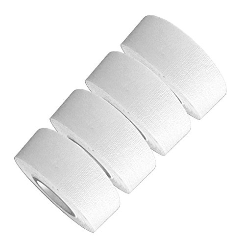 Mini Gaffer Tape Rolls by GafferPower 1in x 8yds Made in The USA -ProGrade -Strong Tough Compact & Lightweight -Great for Gear Bag, Multi-use for The House (White)