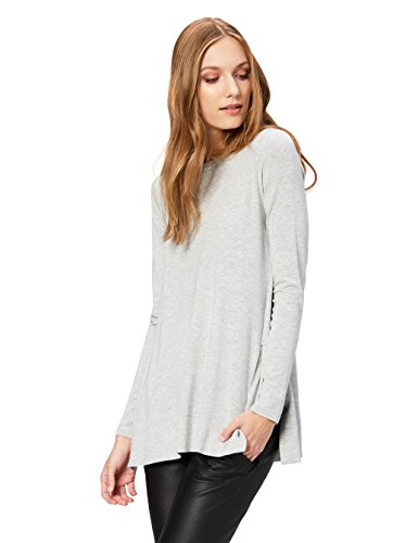 Amazon Brand - Daily Ritual Women's Long-Sleeve Split-Hem Tunic