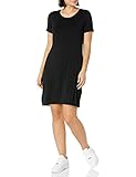 Amazon Brand - Daily Ritual Women's Jersey Standard-Fit Short-Sleeve Scoop Neck T-Shirt Dress