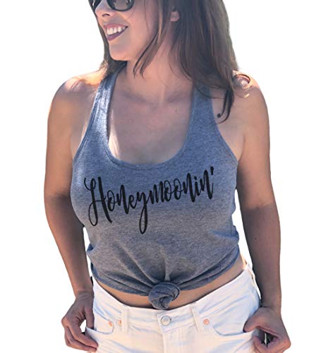 Honeymoonin Soft Women's Racerback Tank Top Honeymoon Cruise Shirt