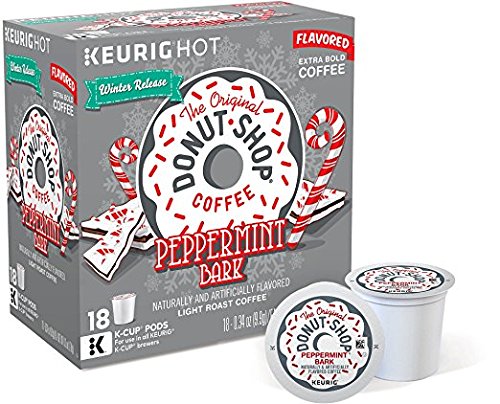The Original Donut Shop Peppermint Bark Flavored Coffee (72 K-cups)