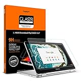 Spigen Tempered Glass Screen Protector [GlasTR Slim] Designed for ONLY Asus Chromebook Flip C302CA (12.5 inch) [9H Hardness]