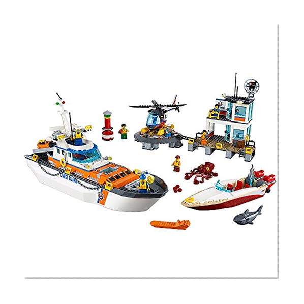 Book Cover LEGO City Coast Guard Head Quarters 60167 Building Kit (792 Piece)
