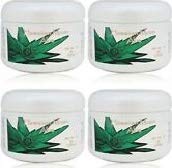 Hawaiian Moon Aloe Cream - 9 Oz Skin Care Jar - Pack of 4