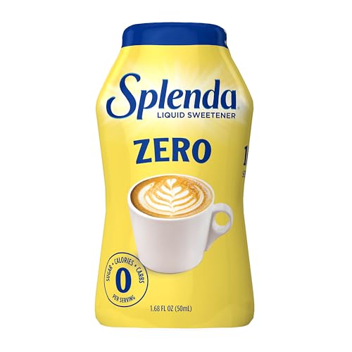SPLENDA Zero Liquid No Calorie Sweetener, Original 1.68 Fl Oz Original 1.68 Fl Oz (Pack of 1)