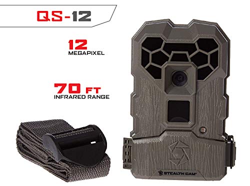 Stealth Cam 12.0 Infrared Megapixel Trail Camera Grey, 7.8 x 11.5 x 3.4 inches