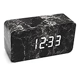 LiKee Marble Alarm Clock