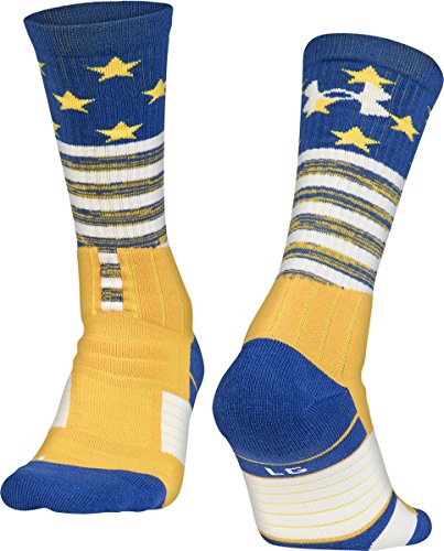 Under Armour Adult Unrivaled Stars & Stripes Crew Single Socks