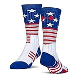 Under Armour Adult Unrivaled Stars & Stripes Crew Single Socks